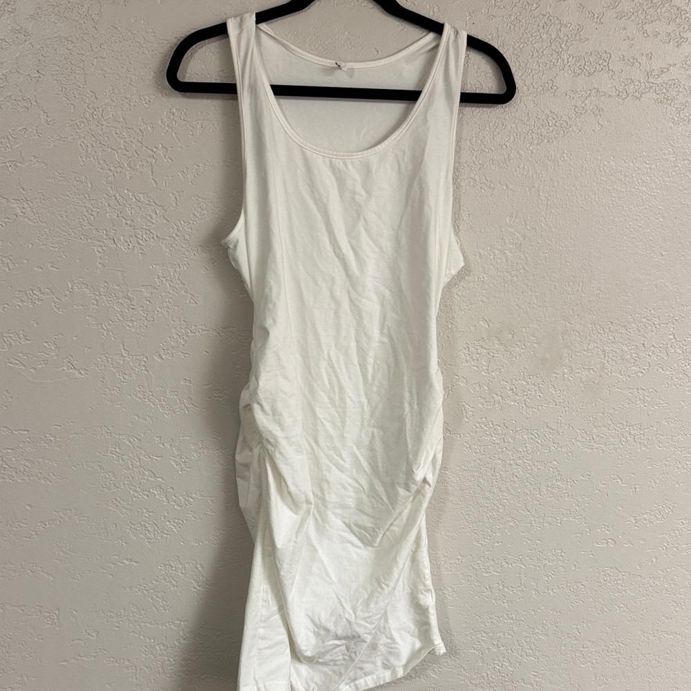 White Sleeveless Women's Dress